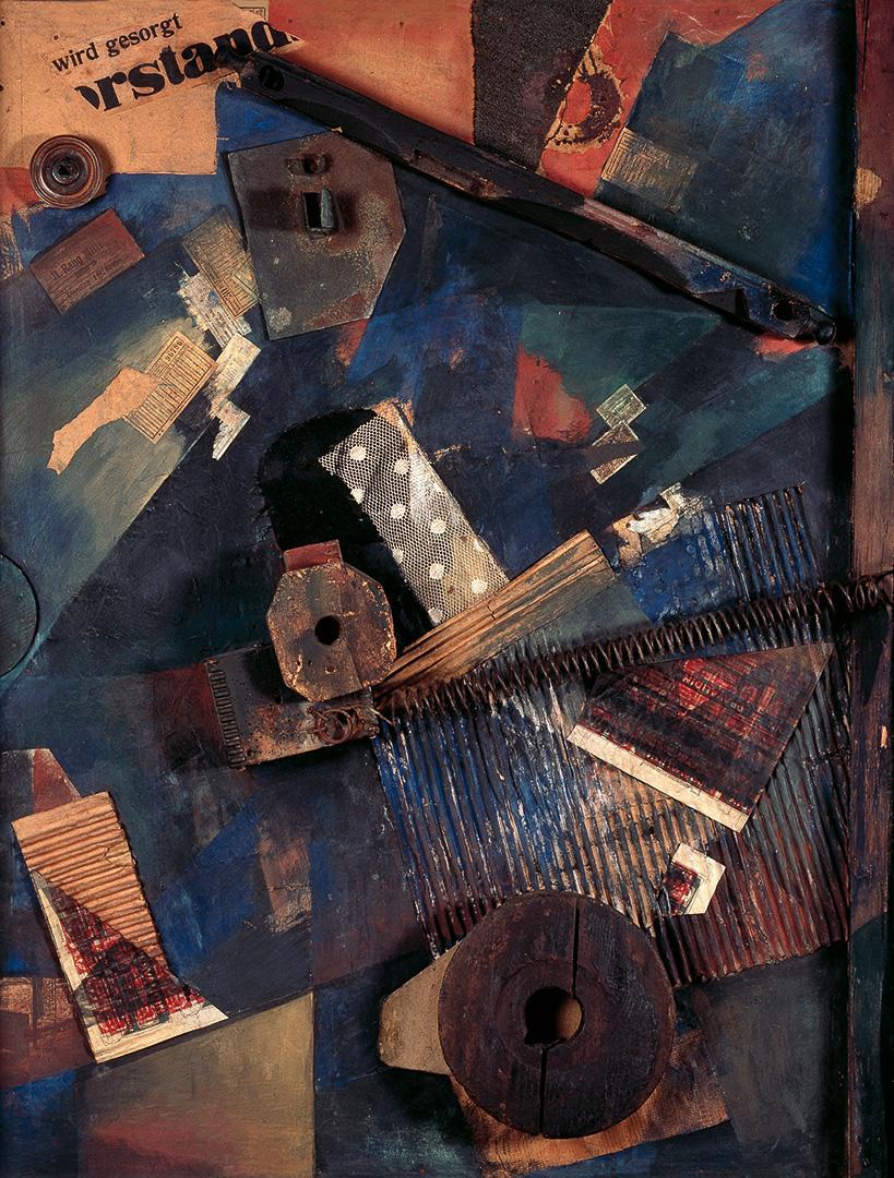 Kurt Schwitters, Ausgerenkte Kräfte, 1920 und 1938? 