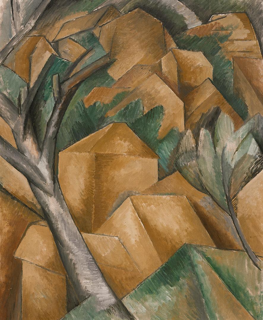 Georges Braque, Häuser in l'Estaque, 1908